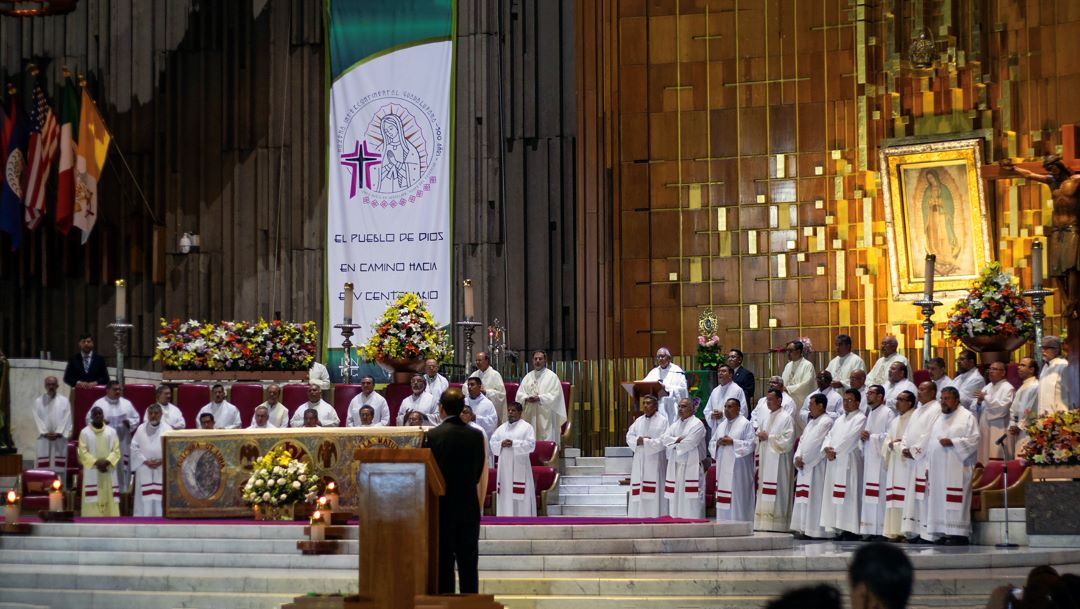 Comboni Missionaries celebrate Mass at a parish in Mexico