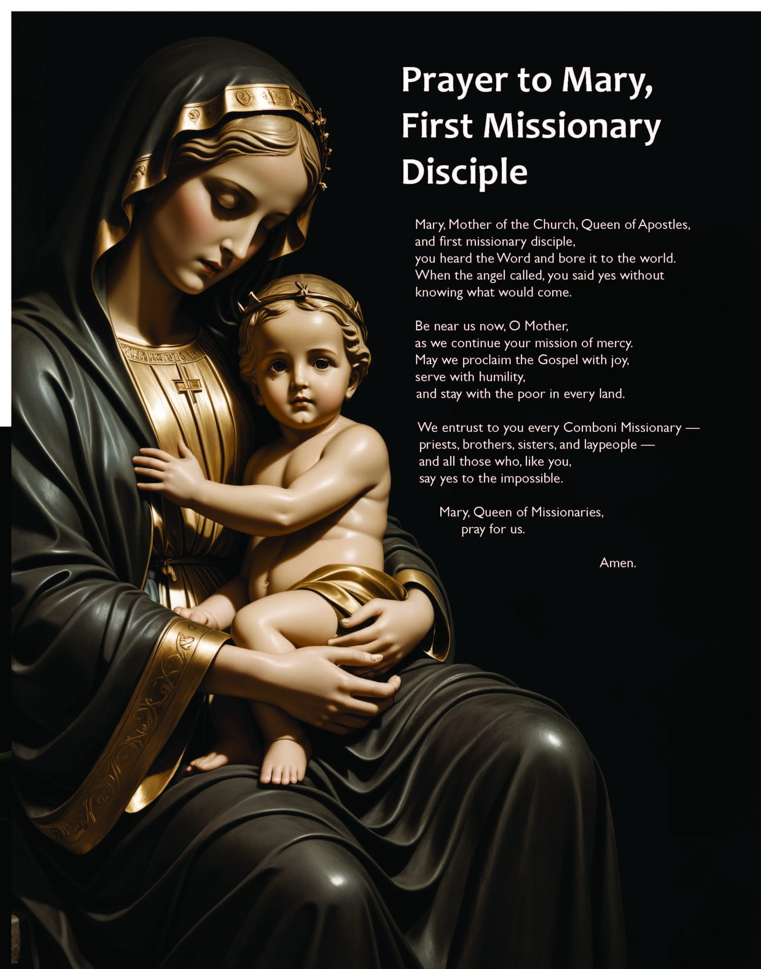 Prayer to mary